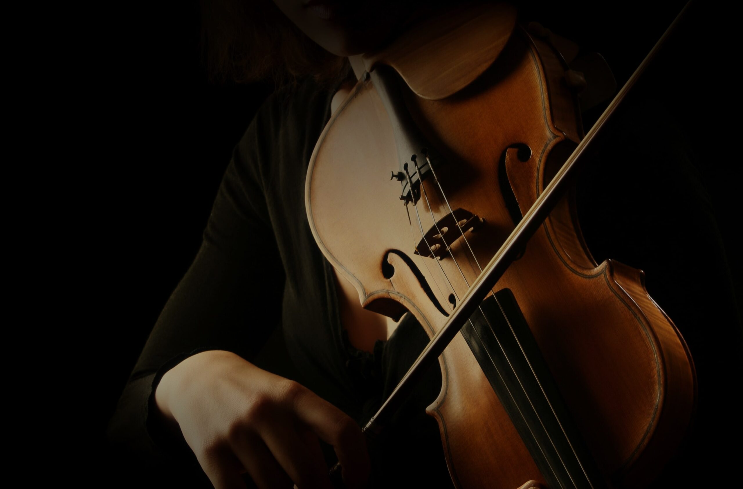 Instrumento musical violín